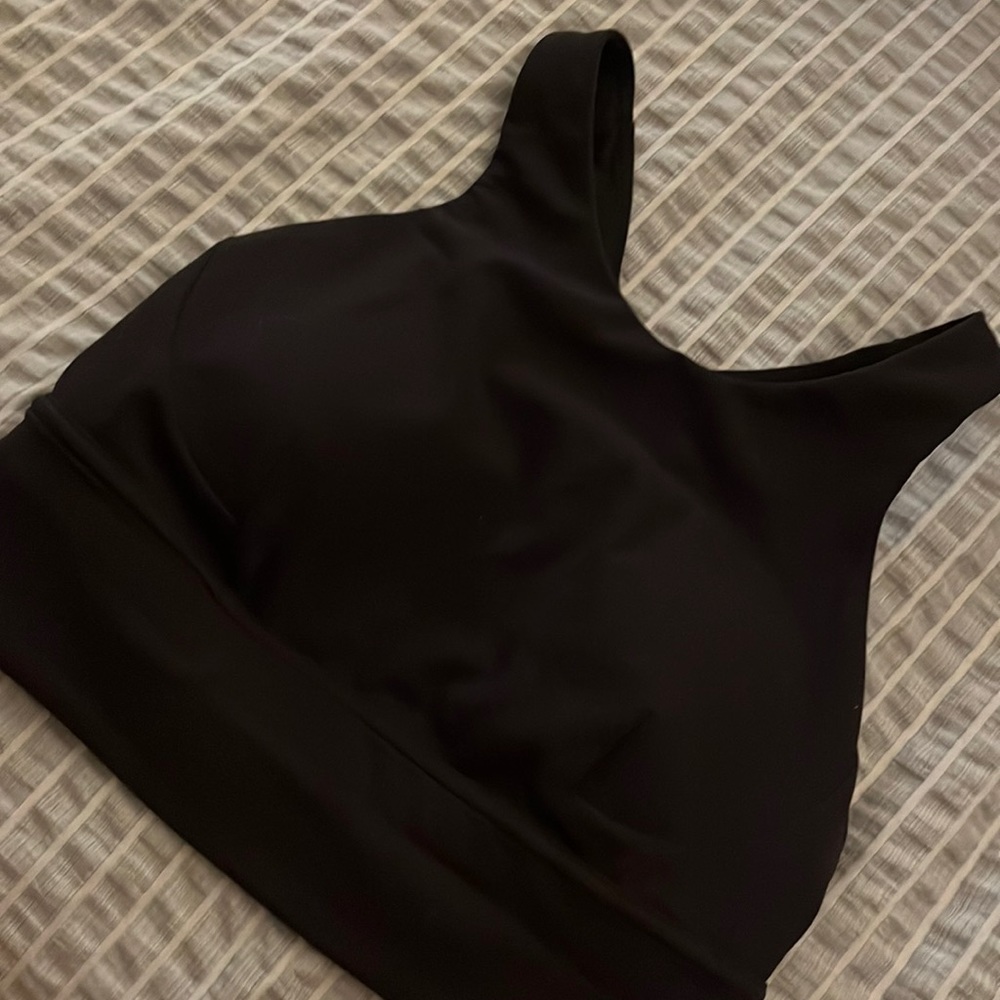 Lululemon Grey Crop Size Small